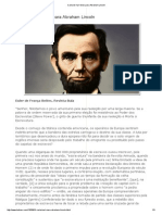 Carta de Karl Marx Para Abraham Lincoln