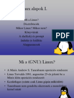 Linux Alapok I