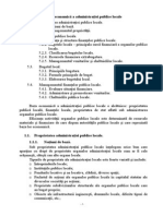 Baza Economică A Administraţiei Publice Locale