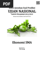Download Kunci Jawaban Soal Prediksi UN Ekonomi SMA 2013 by Kartikasari Pratiwi SN202768613 doc pdf