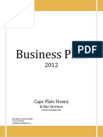 Business Plan_ Cape Flats Honey