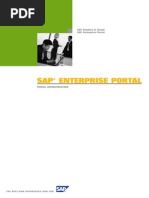 SAP Solution in Detail SAP Enterprise Portal