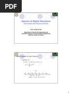 Elec3505 Formula Sheet | PDF | Frequency Modulation | Modulation