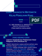 Ujian Diagnostik Matematik