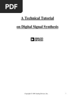 Digital Signal Synthesis DDS - Tutorial - Rev12!2!99