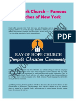 New York Church – Famous Churches of New York