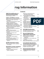 Who - Drug Information PDF