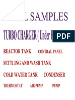 Reactor Tank Settling and Wash Tank Cold Water Tank Condenser