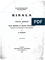 FAGNAN, Edmond (1914) Kayrawani Risala