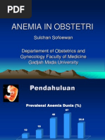 Anemia in Obs-gyn