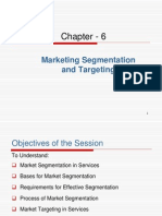 Chapter - 6: Marketing Segmentation and Targeting