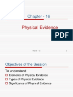 Chapter - 16: Physical Evidence