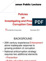 Manila Policies On Investigating and Prosecuting