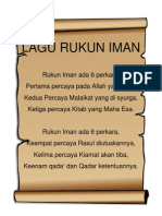 Lagu Rukun Iman