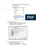 Configuracion Del Correo en Mail OSX