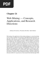 Web Mining - Concepts,
Applications, and Research
Directions