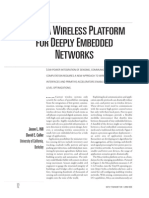 M: A W P D E N: ICA Ireless Latform FOR Eeply Mbedded Etworks