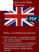 The Functions of The British Monarchy