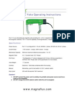 MPI Y-7 ACDC Yoke Instructions