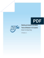 Modeling and Analysis of the Battery
Packs - Zhang & Ye