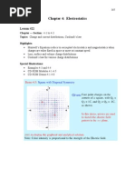 Chapter 4: Electrostatics: Lesson #22