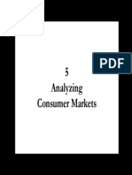 Chapter 5 Analyzing Consumer Markets
