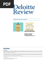 D&T - The Profit Parfait - Sustainable Comp Adv - 2013