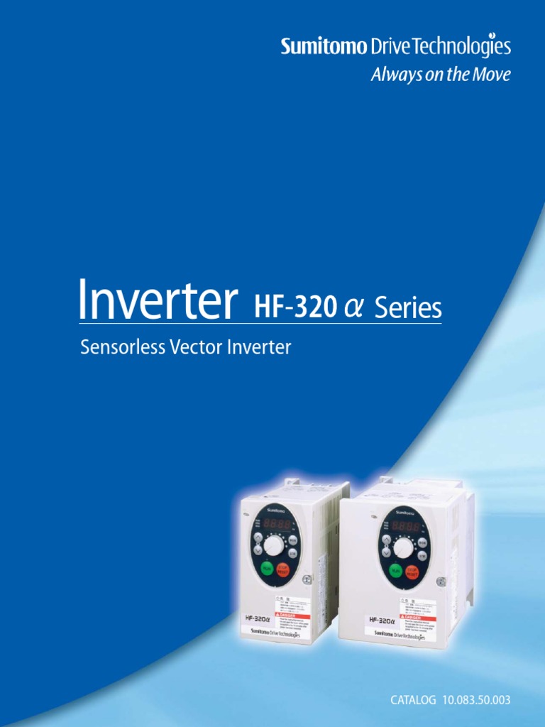 Sumitomo HF-320α Inverter Catalog | PDF | Power Inverter | Power