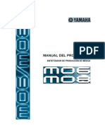 Manual Yamaha Mo8