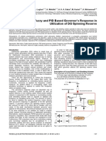 Comparison of Fuzzy and Pid Based Governor Responce