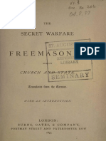 The Secret Warfare of Freemasonry