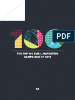 The top 100 email marketing campaigns of 2013
