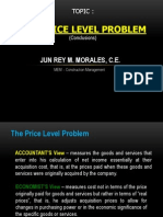 Price Level Problem