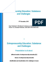 Ent. Edu. - FDP