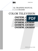 Toshiba CN27E90 TV Technical Training Manual