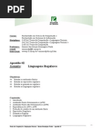 Linguagens Regulares