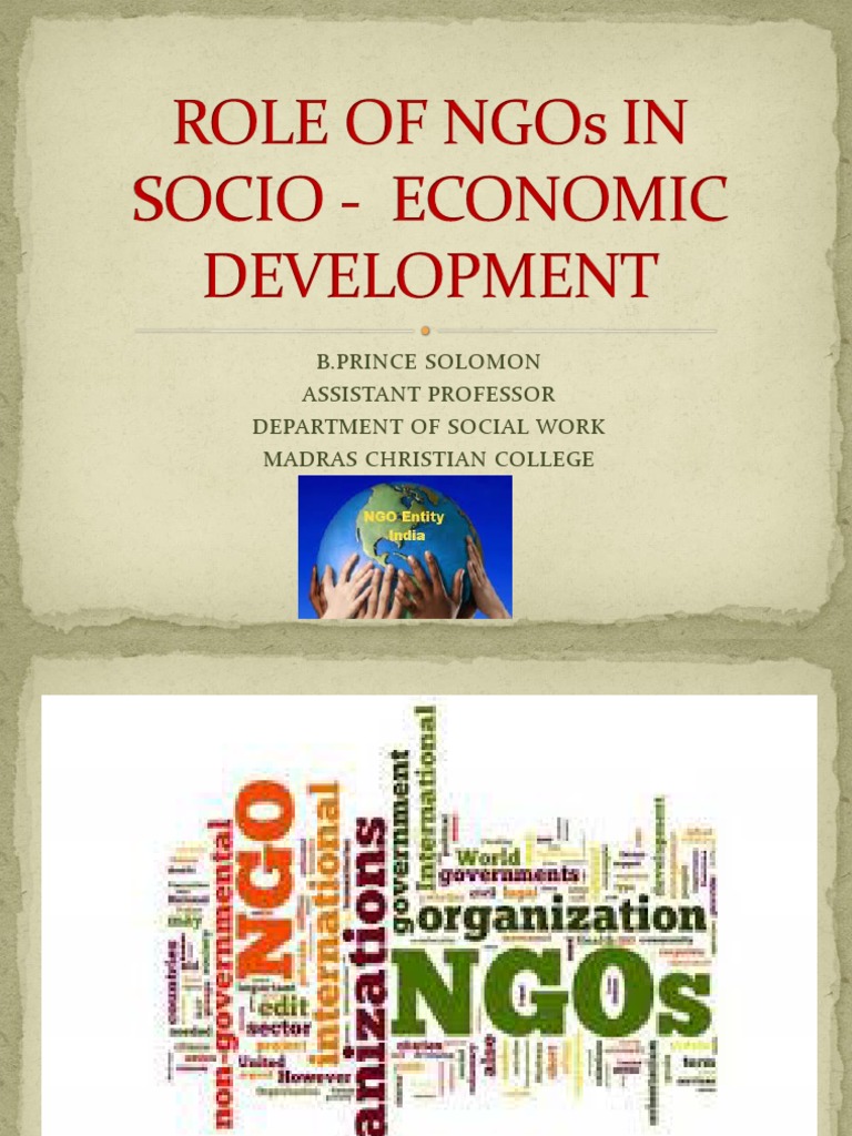 Role of NGOs in India's Development | PDF | Non Governmental ...