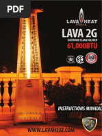 Download Lava Heat Italia - 2G patio heater - Owners Manual by lavaheatitalia SN202904731 doc pdf