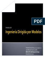 Ingenieria Dirigida Por Modelos