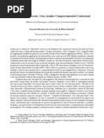Mulher e Depressão Uma Análise Comportamental-Contextual