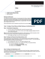 Configuring Frame Relay