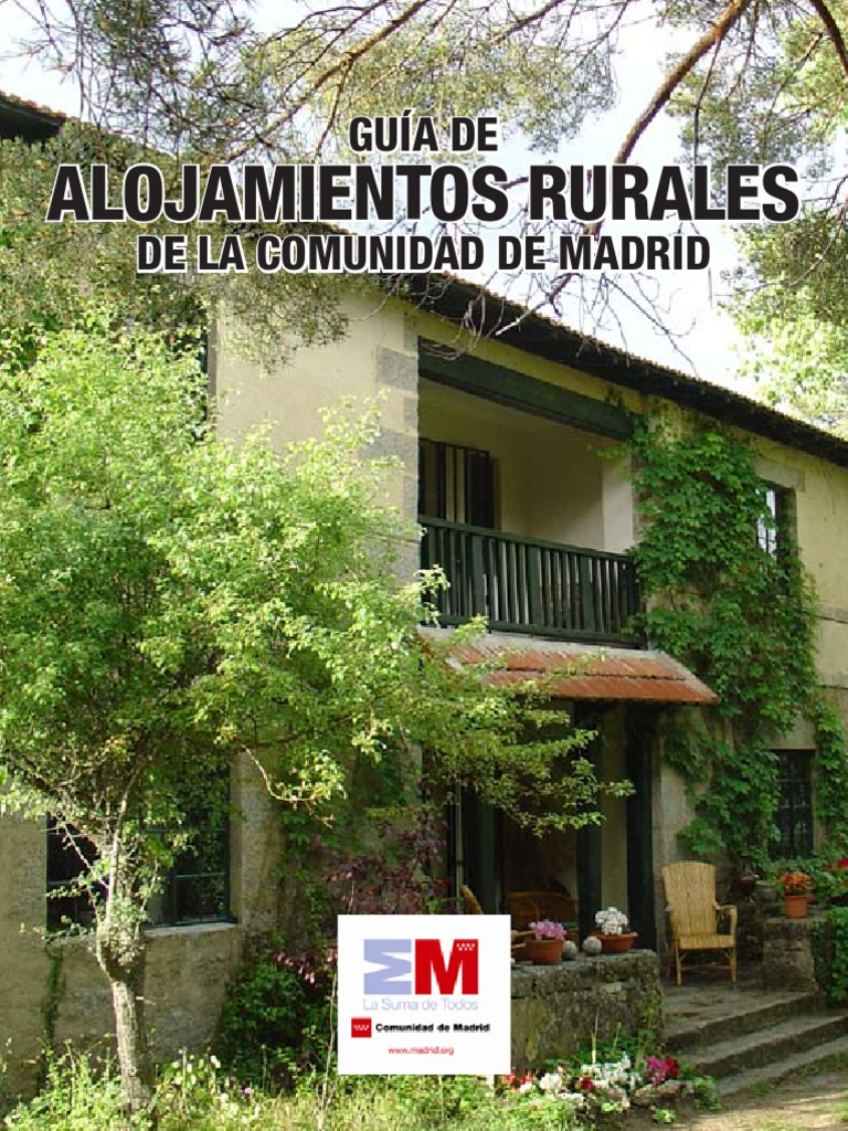 Guýa de Alojamientos Rurales de La Comunidad de Madrid PDF | PDF | Turismo  | Hotel