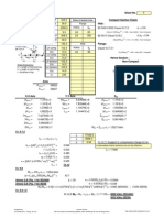 Section: Main Girder Sheet No. 1 Compact Section Check Web