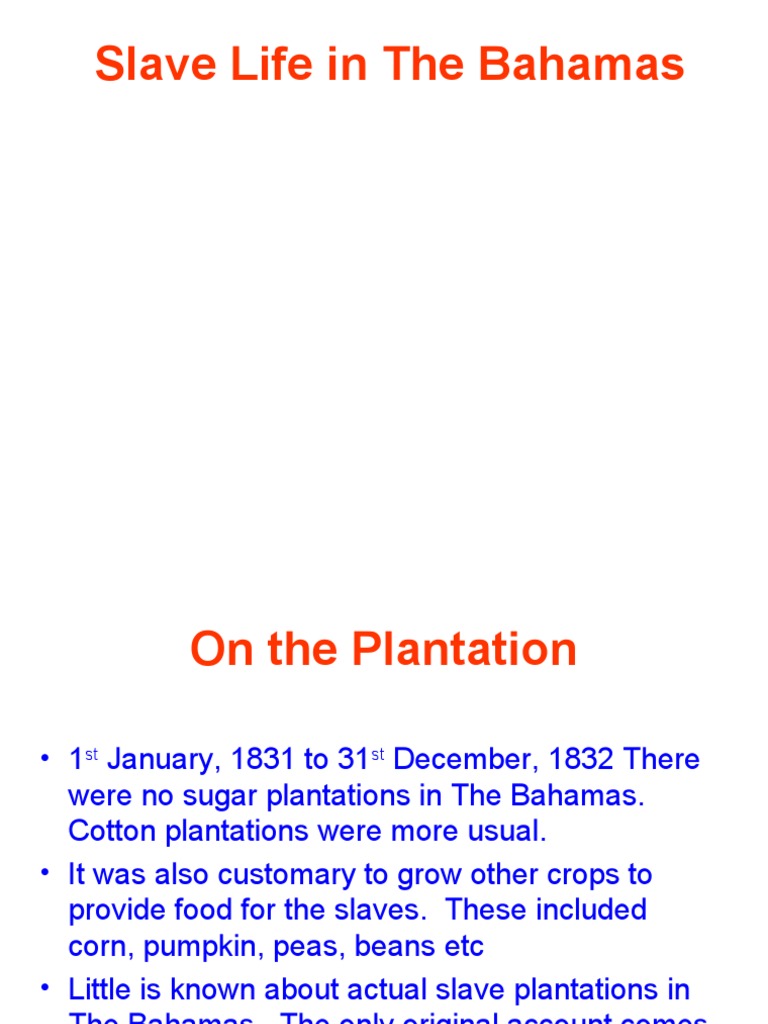 Slave Life and Resistance in the Bahamas | PDF | Slavery | Plantation