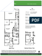 Main Floor Optional Study / Den: The Windsor