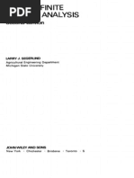 Segerlind Solutions Manual To Acpany Applied Finite Element Analysis 2ed 1 Differential Equations Mathematical Analysis