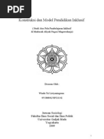 Download SKRIPSI  Konstruksi dan Model Pendidikan Inklusif    Studi Atas Pola Pembelajaran Inklusif  di Madrasah Aliyah Negeri Maguwoharjo by winda SN20296342 doc pdf