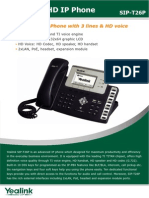 Catalogo Telefono SIP T26P