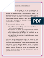 3.1 Ensayo Administración Del Tiempo