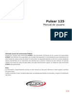 Manual Pulsar Luxe 125